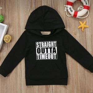 Toddler black hoodie
